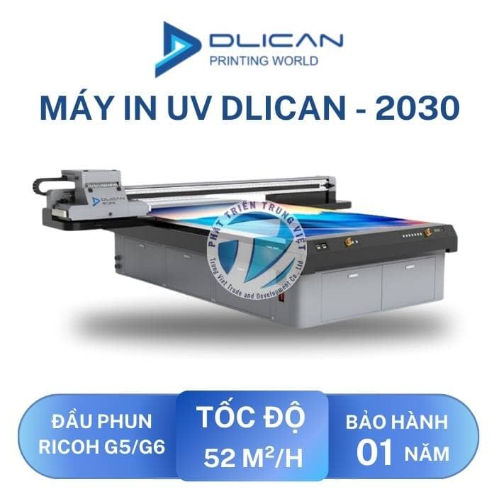 Máy In DLI-2030 UV Flatbed&nbsp;